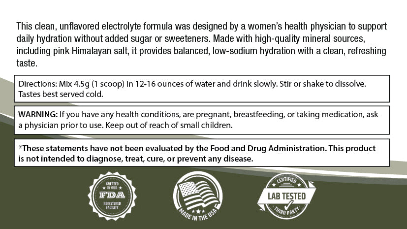 Vera Pure Electrolytes