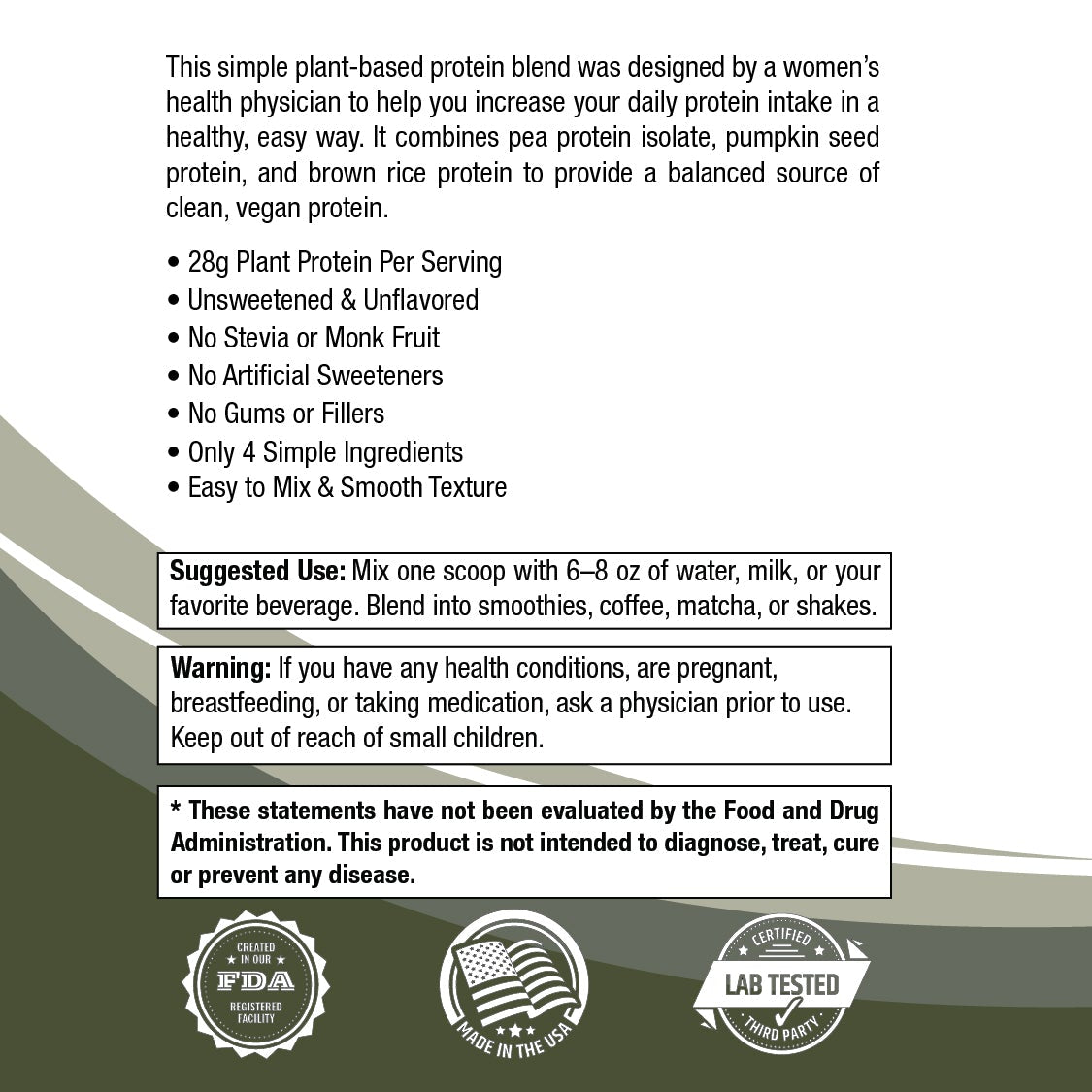 Vera Ultra Clean Protein Powder